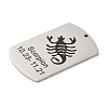 Non-Tarnish 304 Stainless Steel Pendants LS-STAS-C098-01J-P-2