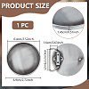 1Pc Alloy Belt Buckles FIND-BC0014-29A-AS-2