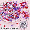 Mother's Day Theme Opaque Acrylic Beads Kits MACR-SP0001-40-5