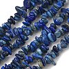 Natural Lapis Lazuli Chip Beads Strands G-E271-121-1