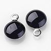 Stainless Steel Enamel Charms STAS-P049-09-1