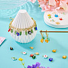 20Pcs Handmade Millefiori Glass Charms PALLOY-TADJ00004-5
