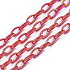 Acrylic Opaque Cable Chains PACR-N009-001F-1