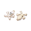 Halloween Theme Alloy Enamel Pendants PALLOY-N176-39A-RS-2