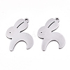 Non-Tarnish 201 Stainless Steel Pendants STAS-S081-018-1