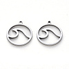 Non-Tarnish 304 Stainless Steel Pendants STAS-N092-95-2