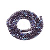 Electroplate Glass Beads Strands EGLA-A044-T2mm-L15-3