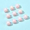 10Pcs Opaque Acrylic Enamel Beads ACRC-FS0001-02F-7
