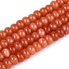 Dyed Natural White Jade Beads Strands G-T139-59A-06-4