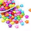 Opaque Acrylic Beads SACR-Q099-M26-1