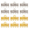 ARRICRAFT 60pcs 2 colors Alloy Chandelier Component Links FIND-AR0004-69-1