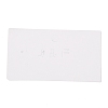 Rectangle Cardboard Earring Display Cards CDIS-P004-03-1-2