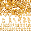 300Pcs Electroplated Plastic Charms KY-SC0002-61G-1
