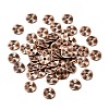 Tibetan Style Alloy Wavy Spacer Beads RLF9350Y-NF-1