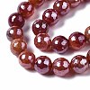 Natural Agate Beads Strands G-Q998-014D-3