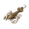 Tibetan Style Alloy Pendants FIND-C081-01A-02-2