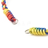 Braided Nylon Thread Bracelet AJEW-JB01123-3