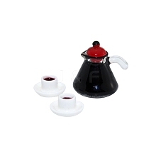 Mini Resin Coffeepot & Cup Sets BOTT-PW0002-118