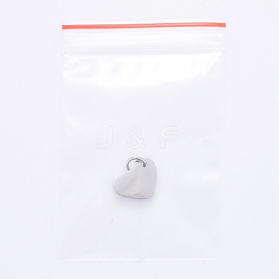 Tarnish Resistant 201 Stainless Steel Stamping Blank Tag Charms STAS-S105-T618-1-1