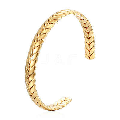 Stainless Steel Cuff Bangles for Women PW-WG11116-01-1