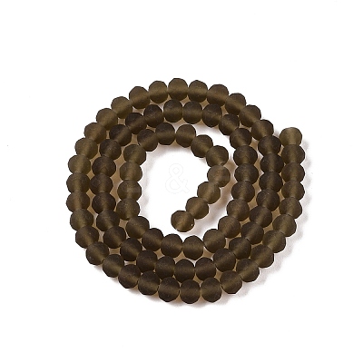 Transparent Glass Beads Strands EGLA-A034-T10mm-MD16-1