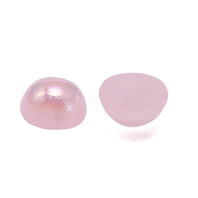 Opaque Resin Cabochons CRES-WH0013-03A-1
