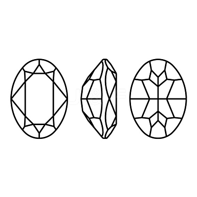 Preciosa® MAXIMA Crystal Fancy Stones Y-PRC-FF14-50520-1