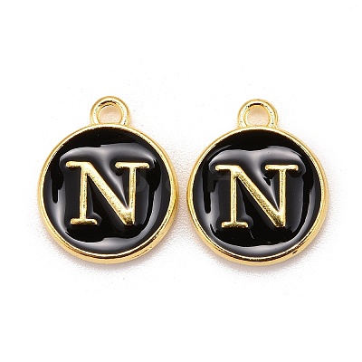 Golden Plated Alloy Charms ENAM-S118-02N-1