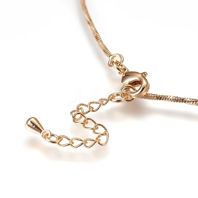 Long-Lasting Plated Brass Chain Necklaces NJEW-MSMC002-14G-NF-1