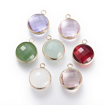 Glass Pendants GLAA-S114-C-M-1