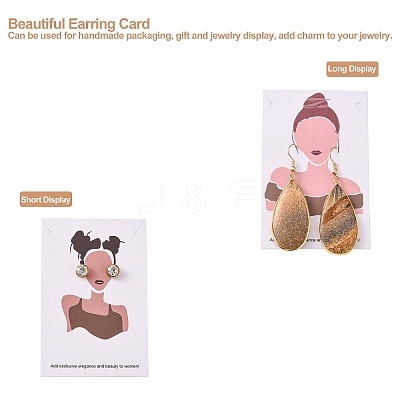 Cardboard Jewelry Display Cards CDIS-H002-02-1