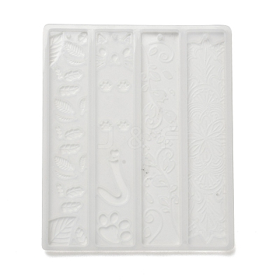 Rectangle DIY Bookmark Silicone Molds X1-DIY-G113-01B-1
