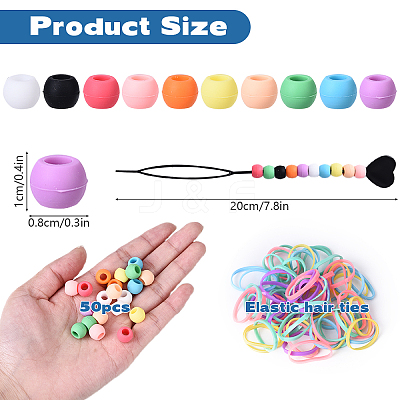 Silicone Hair Accessories MRMJ-YWC0001-01B-1