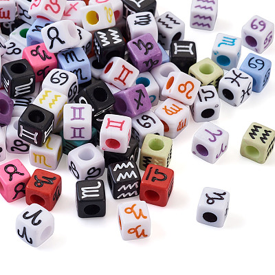 Craft Acrylic European Beads OPDL-PJ0001-01-1