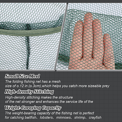 1Pc Nylon Fishing Nets AJEW-GO0002-91-1