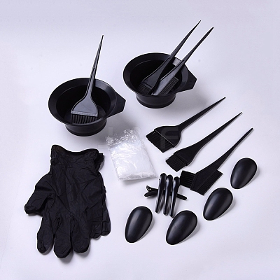 DIY Hair Dye Coloring Beauty Salon Tool Kit MRMJ-WH0059-13-1