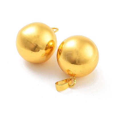 Brass Bell Pendants X-KK-I682-01A-G-1