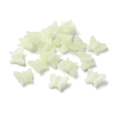 Luminous Opaque Acrylic Beads OACR-Z027-07-1