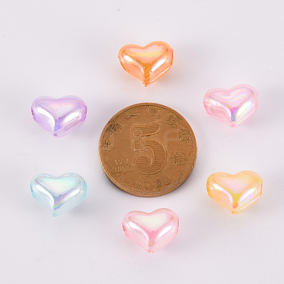Imitation Jelly Acrylic Beads TACR-S154-43E-1
