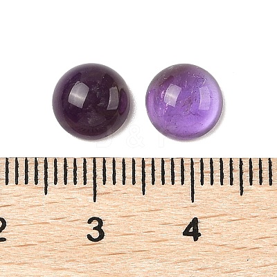 Natural Amethyst Cabochons G-L614-C02-04-1