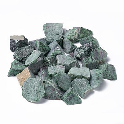 Rough Raw Natural Ruby in Zoisite Beads G-F710-02-1