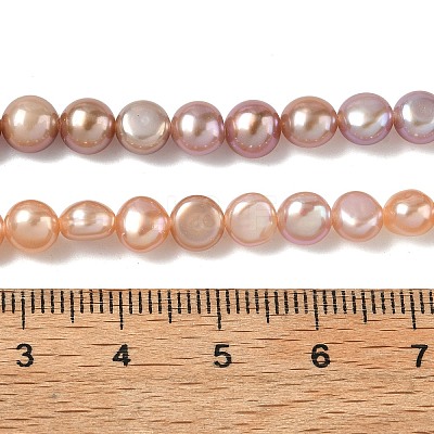 Natural Cultured Freshwater Pearl Beads Strands PEAR-C004-21D-1
