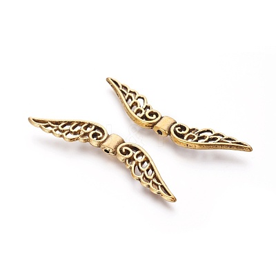 Tibetan Style Alloy Beads TIBEB-LF10808YKG-AG-LF-1