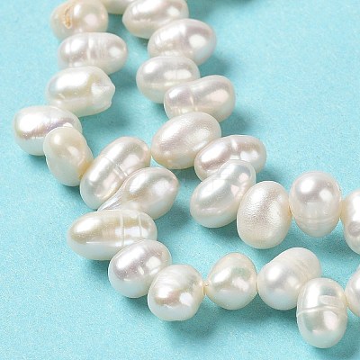 Natural Cultured Freshwater Pearl Beads Strands PEAR-J007-67-1