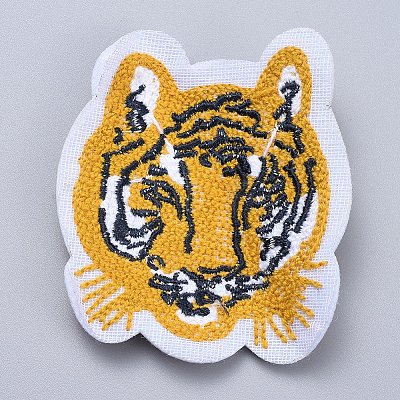 Computerized Embroidery Cloth Iron on/Sew on Patches X-DIY-D048-30-1