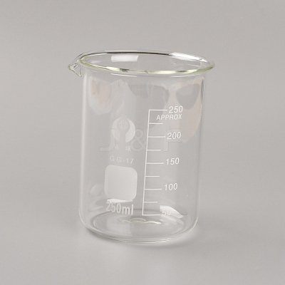Glass Beaker Measuring Cups TOOL-WH0128-37F-1