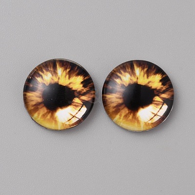 Glass Cabochons GLAA-WH0033-75E-07-1