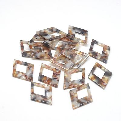 Cellulose Acetate(Resin) Pendants KY-S112-A320-1