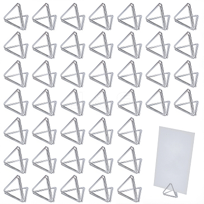 32Pcs Mini Iron Place Card Holders ODIS-SP0001-06-1