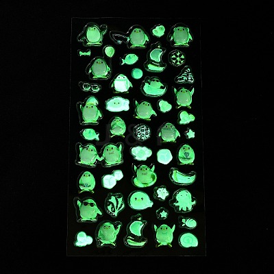Epoxy Resin 3D Puffy Stickers DIY-G122-01C-1